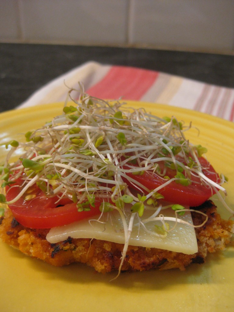 Smoky Sweet Potato Patty