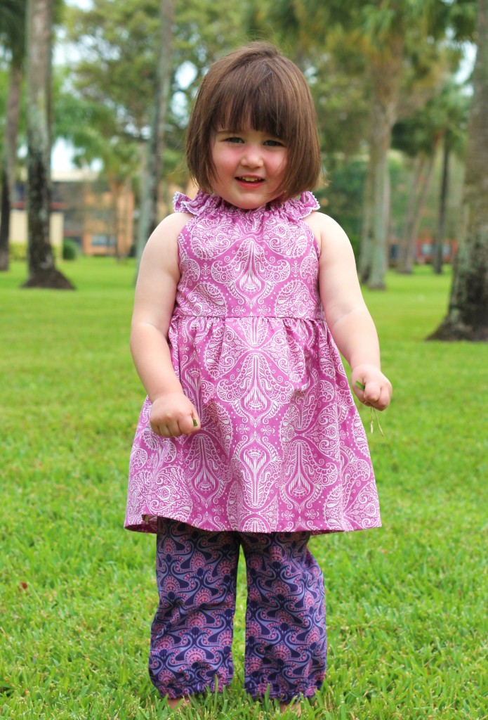 raspberry Nelle Dress by fromwholecloth.com; pattern by brownie goose