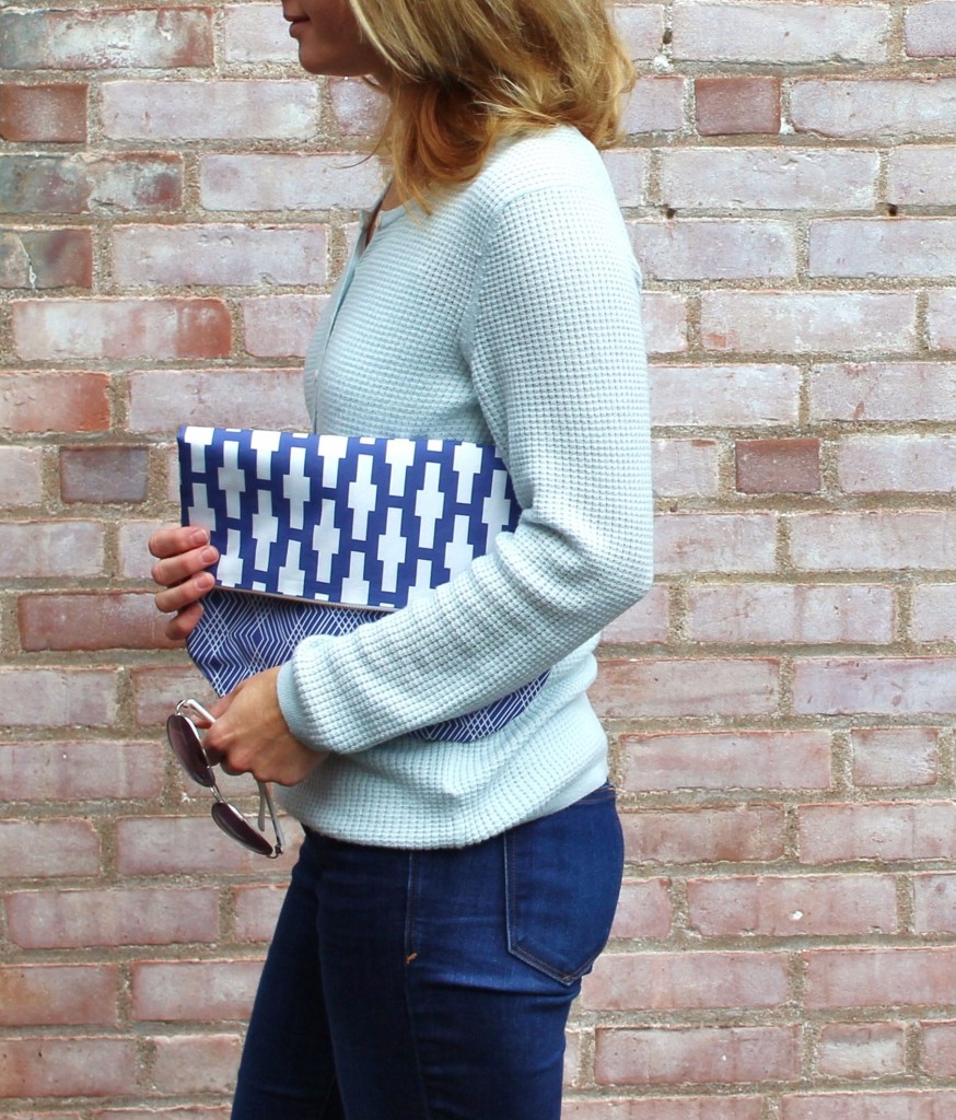 Geometric Clutch by fromwholecloth.com