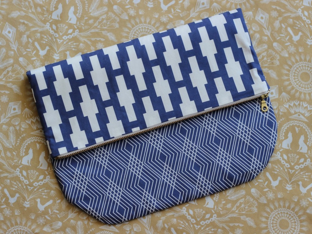 Geometric Clutch by fromwholecloth.com