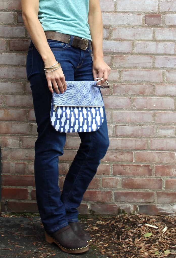 Geometric Clutch by fromwholecloth.com