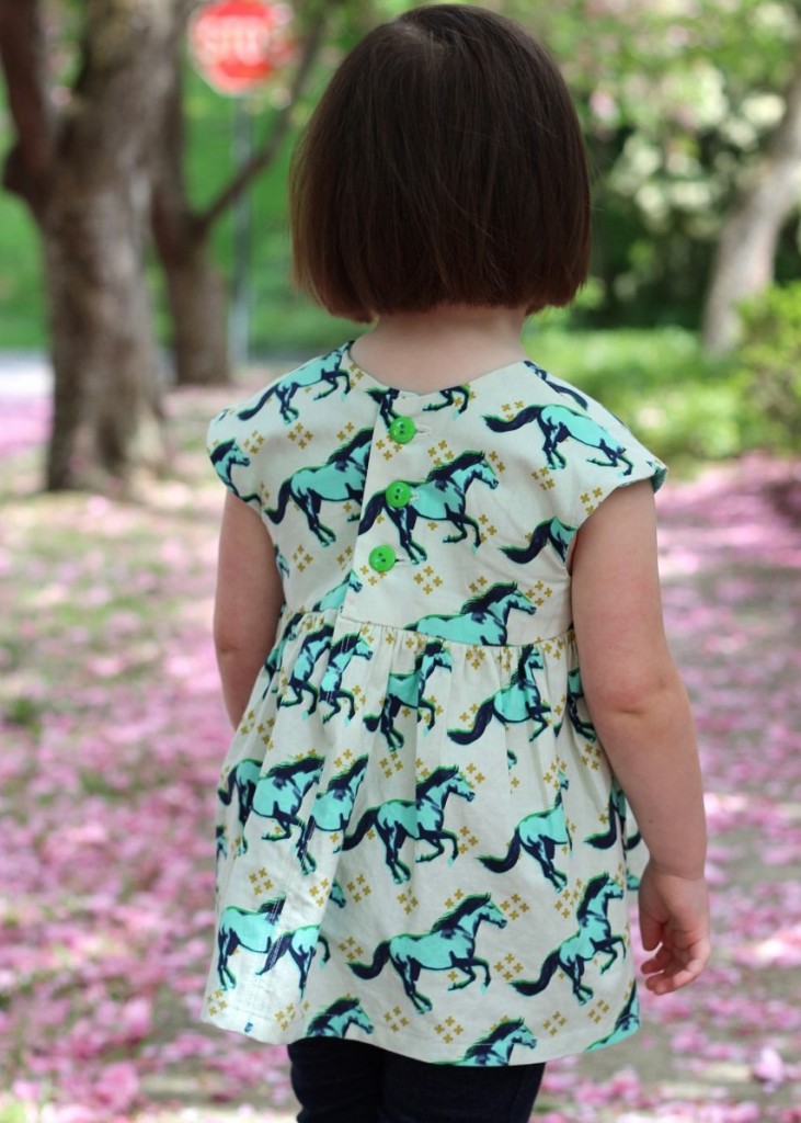 Horse Geranium Top, pattern by Made by Rae, sewn by #fromwholecloth, fabric by Cotton + Steel