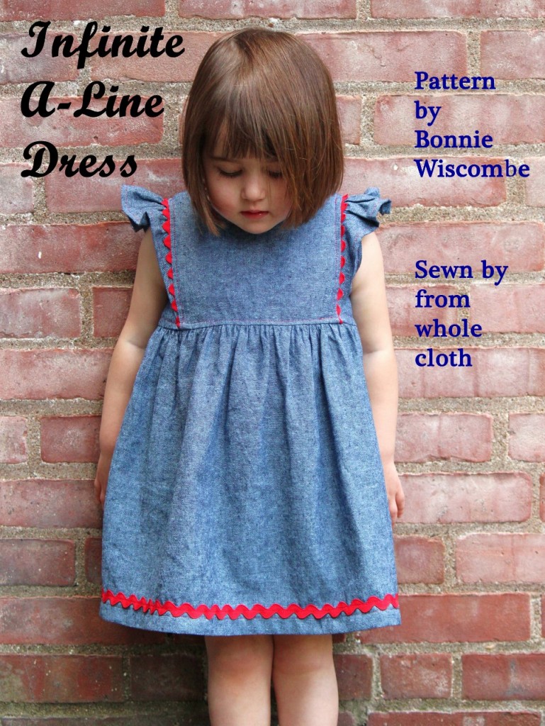 Infinite A-Line Dress, pattern by Bonnie Wiscombe of whiskem.com, sewn by fromwholecloth.com